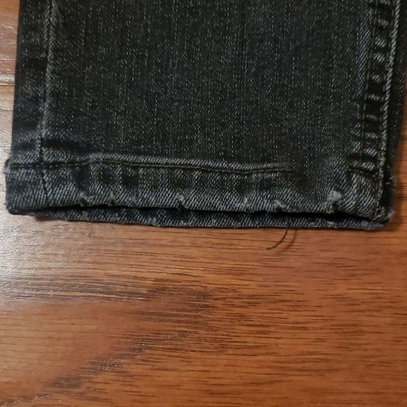 We the Free People Gray Jeans Skinny Stone Wash Faded Black Women’s 29 - Picture 2 of 8